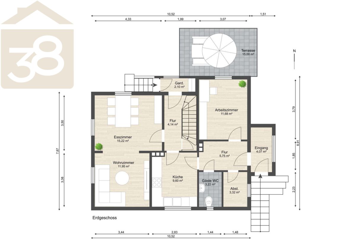 Grundriss EG