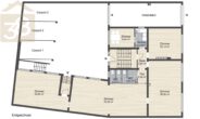 Grundriss Erdgeschoss - 2 moderne Wohnungen oder Gewerberäume in Braunschweigs Stadtmitte! Meine Immobilie = Mein Makler!