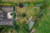 Luftansicht - Modernes Einfamilienhaus mit Schwimmbad,Sauna & Nebengelass bei Brome!Meine Immobilie = Mein Makler!