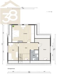 Grundriss Dachgeschoss
